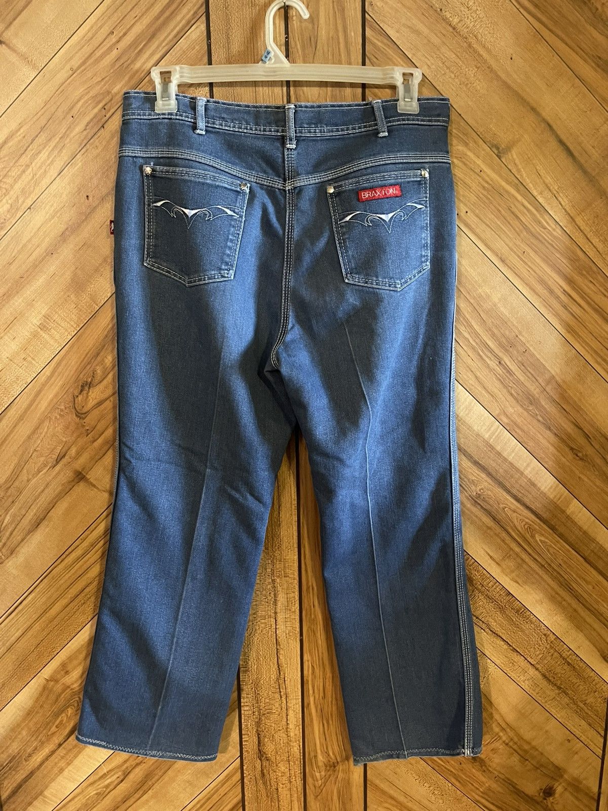 Other Braxton Vintage 80s Denim High Rise Straight Leg Jeans Pant Size US 36 / EU 52 - 7 Thumbnail