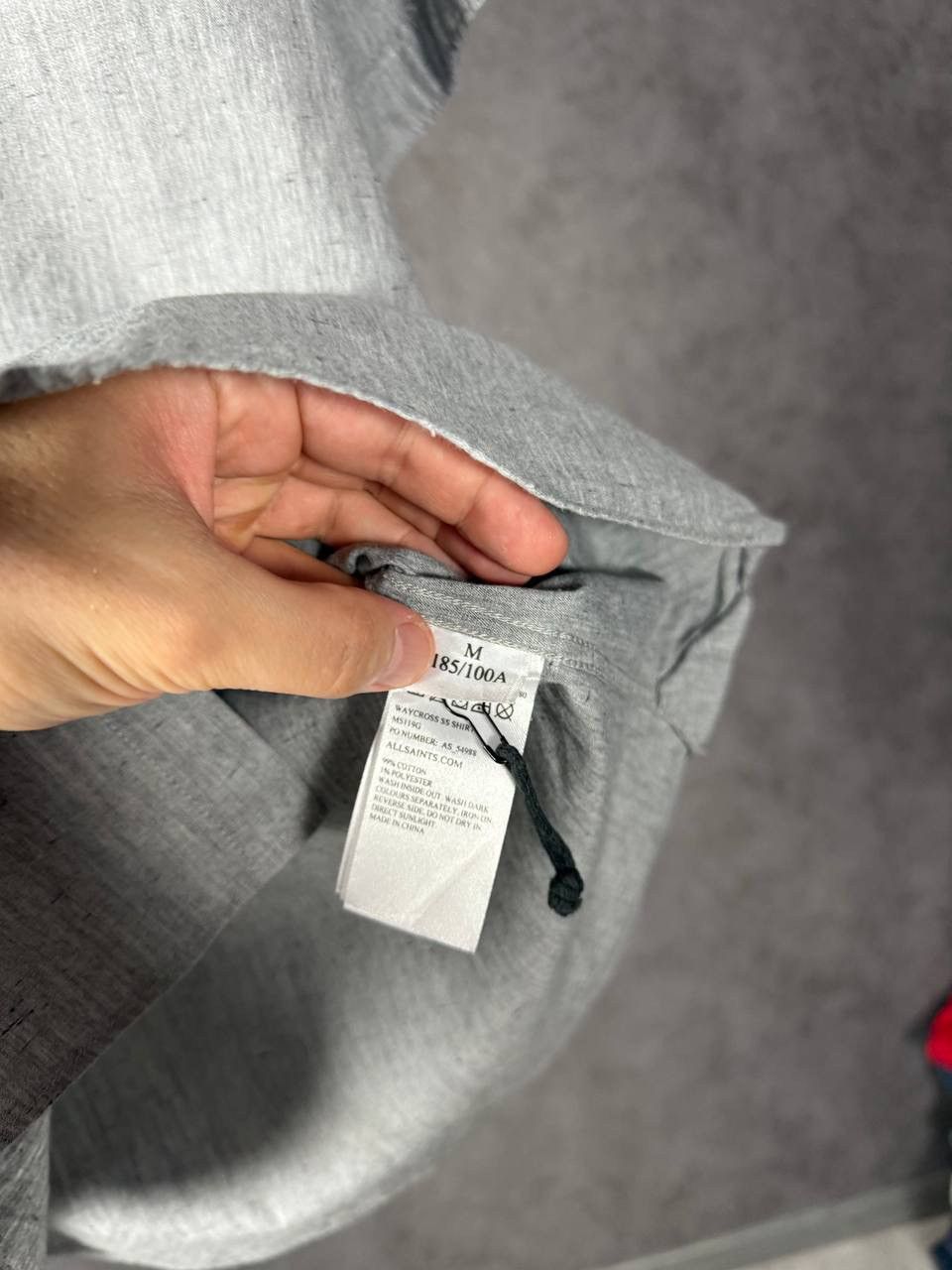Allsaints Allsaints designer logo shirt Size US M / EU 48-50 / 2 - 4 Thumbnail