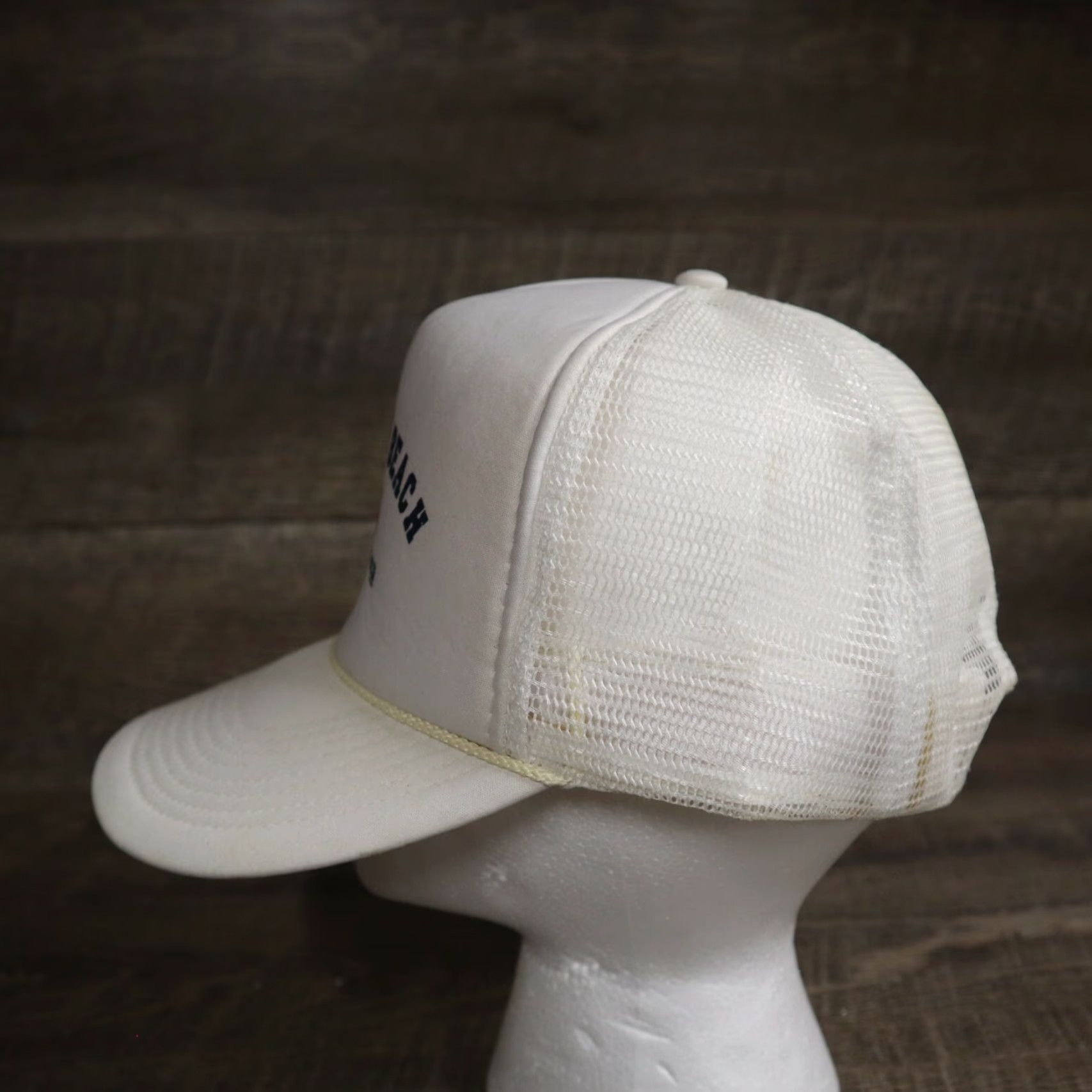 Vintage VINTAGE Myrtle Beach Baseball Cap Hat Men Adjustable White United States Lifeguard Featured Myrtle Beach Cap Size ONE SIZE - 5 Thumbnail
