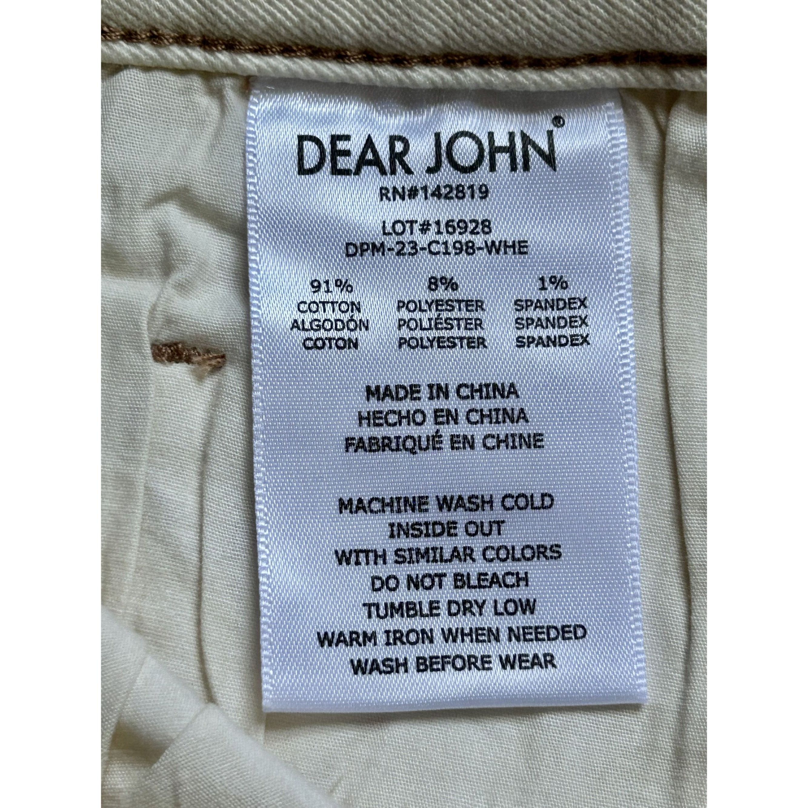 Other Dear John Blaire Straight Crop Cargo Jeans in Wheat - Sz 32 Size 32" / US 10 / IT 46 - 6 Thumbnail
