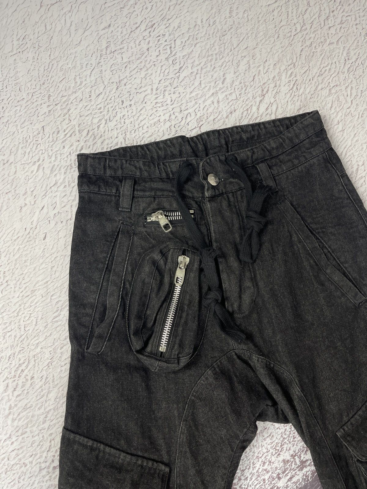Japanese Brand Robert Kupisz QПШ utility cargo denim pants multipocket Size US 30 / EU 46 - 9 Thumbnail