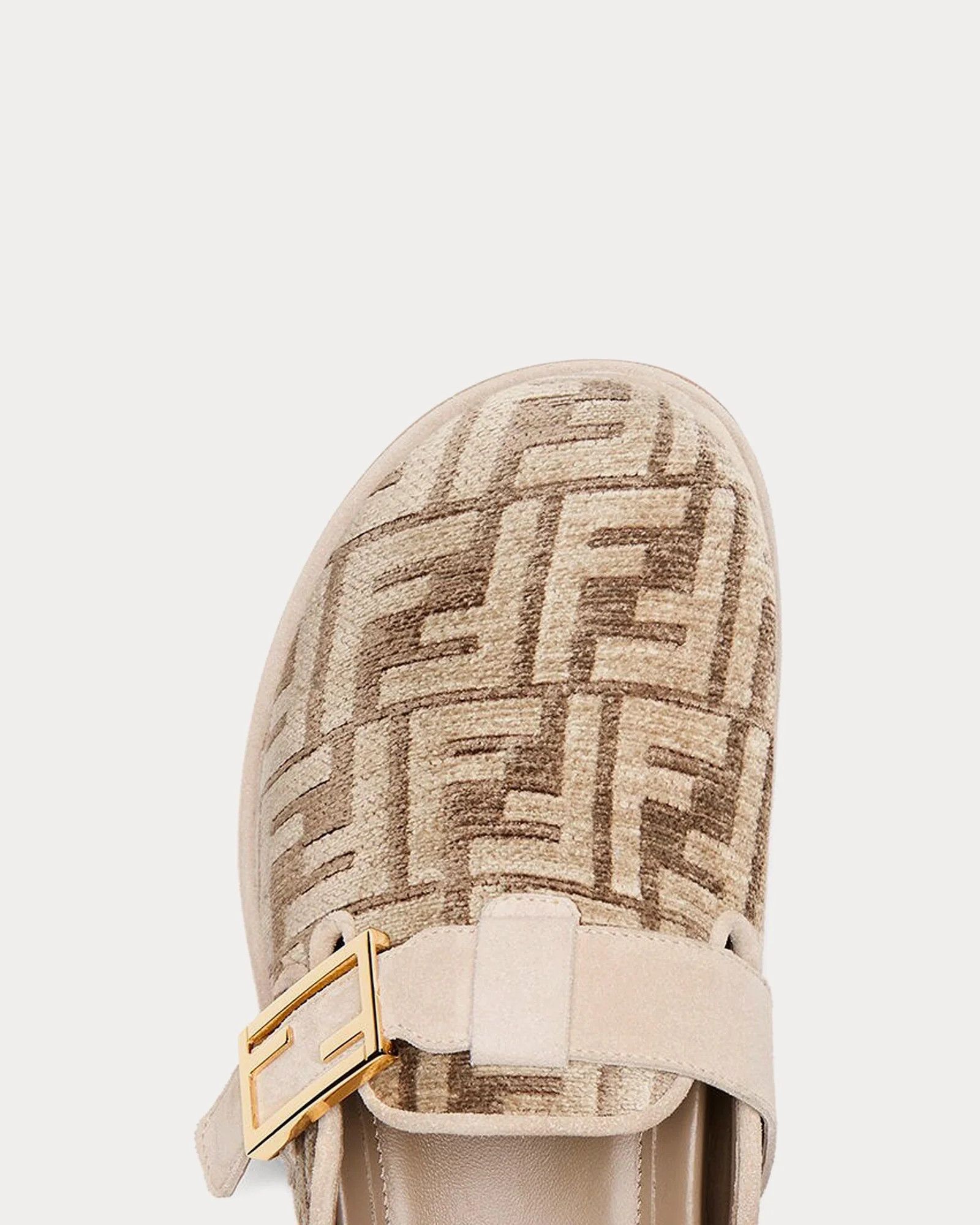 Fendi o1s1wg110425 Mules in Grey Size US 6 / IT 36 - 4 Thumbnail
