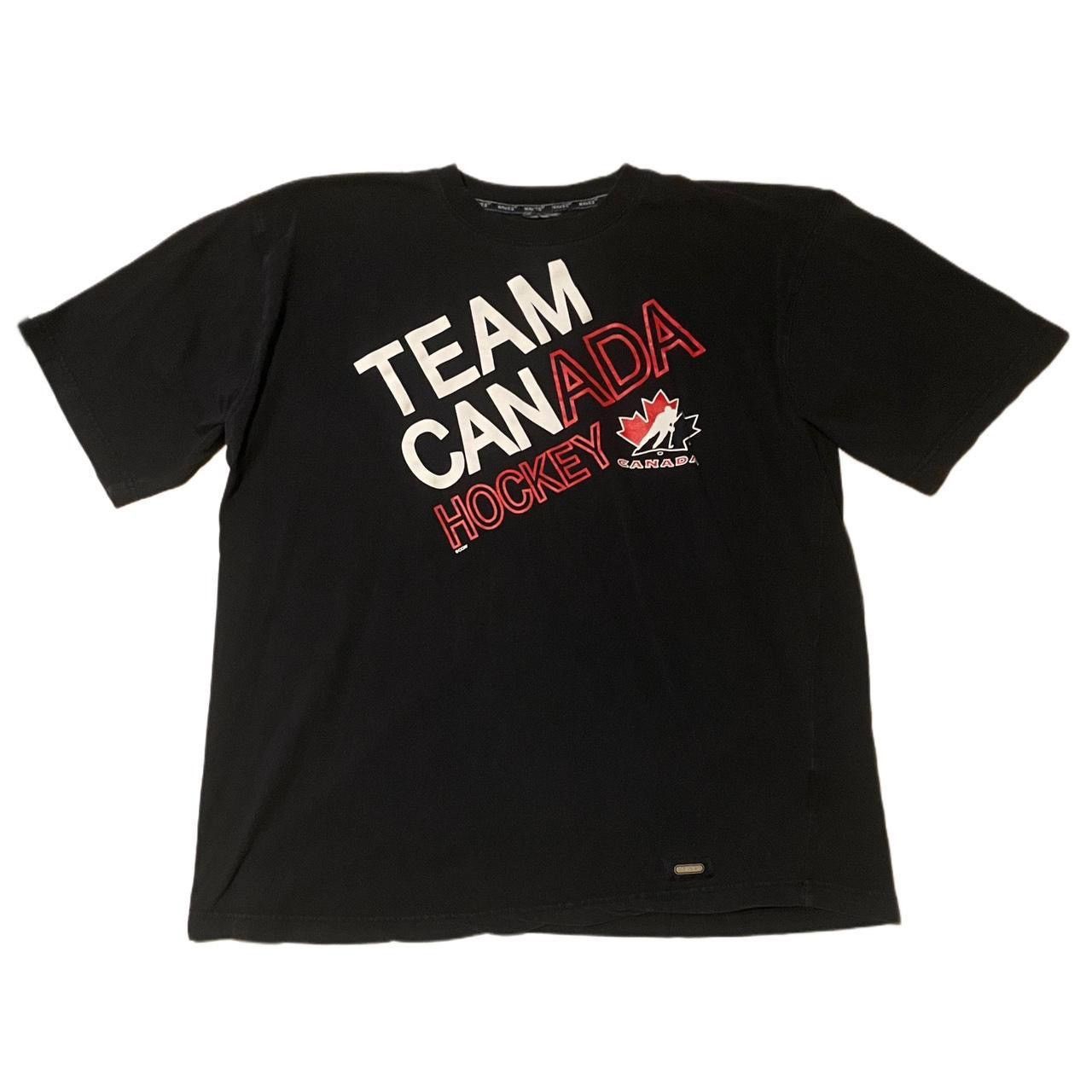 NHL × Vintage Vintage 00s Team Canda Hockey Waves Tee Size US XL / EU 56 / 4 - 1 Thumbnail