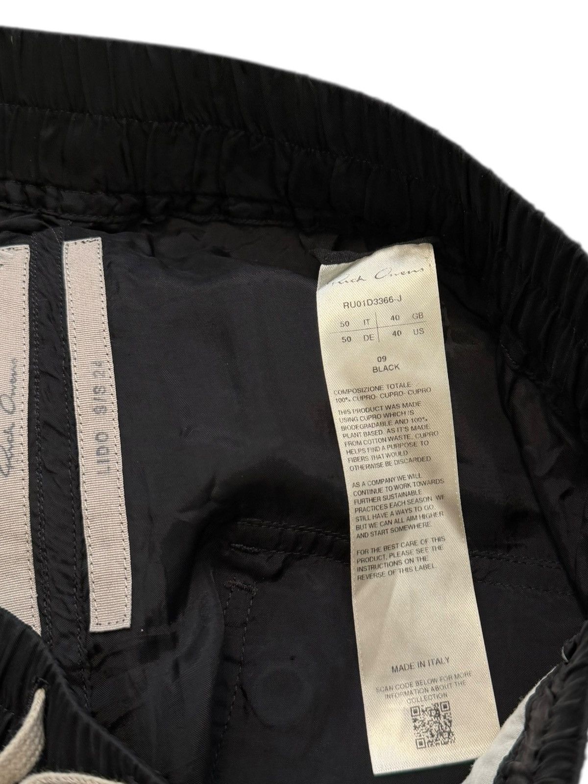 Rick Owens SS24 LIDO Cupro Bela Baggy Pants Size US 32 / EU 48 - 7 Thumbnail