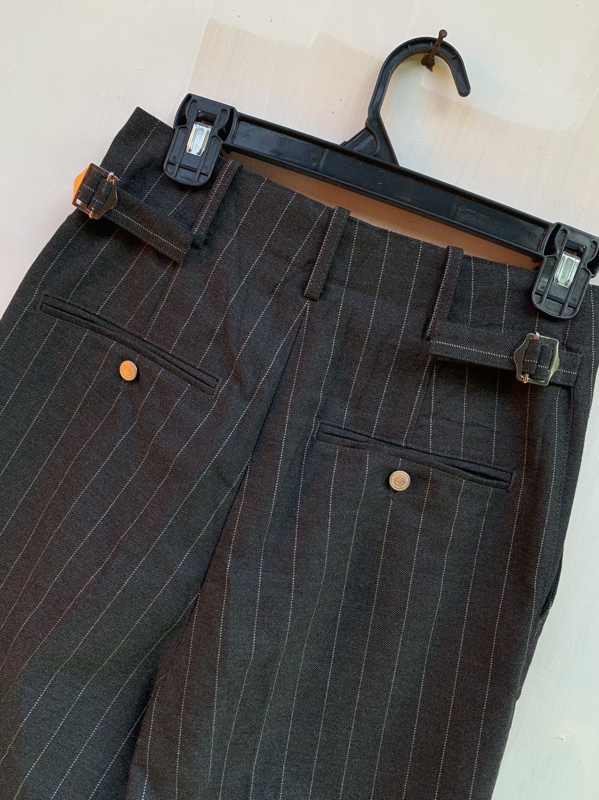 Japanese Brand Japanese brand GU X Beautiful People pleated tuck wide pants Size US 28 / EU 44 - 6 Thumbnail