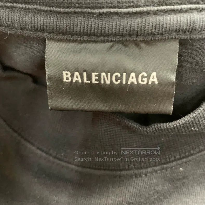 Balenciaga Balenciaga Black WFP Short Sleeve Size US M / EU 48-50 / 2 - 6 Thumbnail