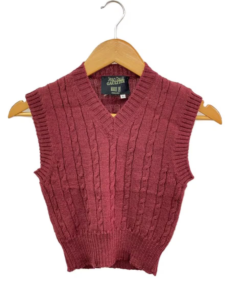 Cable Knit Wool Sweater Vest