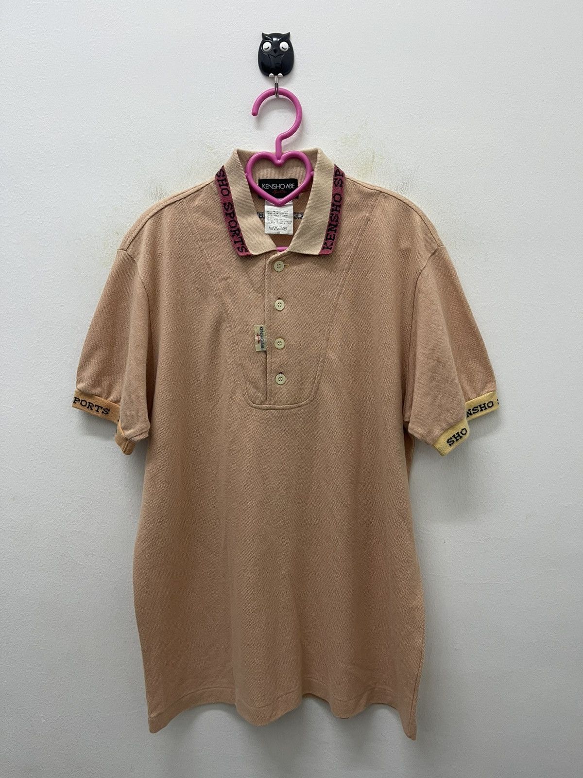 Kensho Abe Rare Vintage KENSHO ABE SPORTS Made in Japan Polo Size US S / EU 44-46 / 1 - 1 Thumbnail