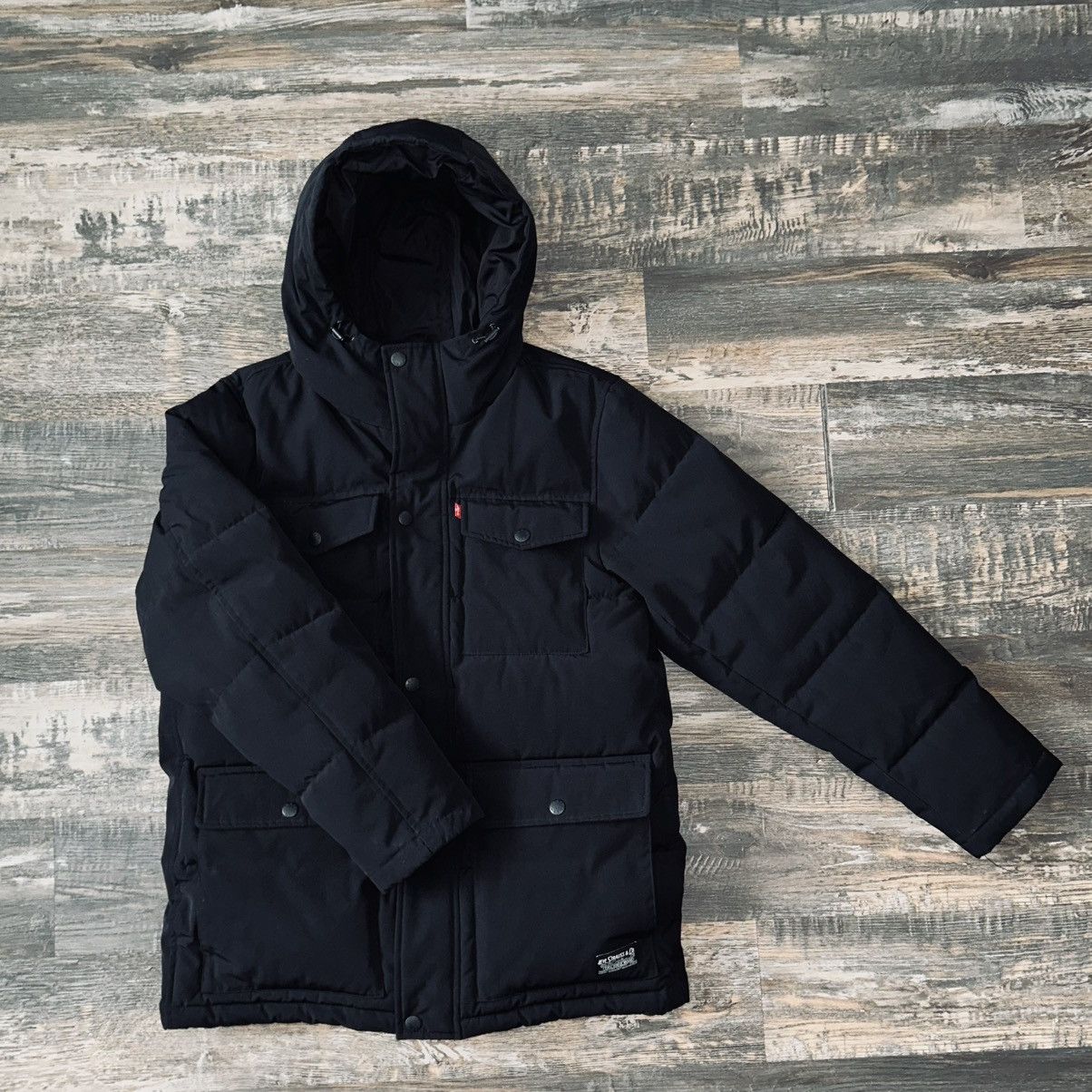 Levi's Levi’s puffer black jacket Size US S / EU 44-46 / 1 - 2 Thumbnail
