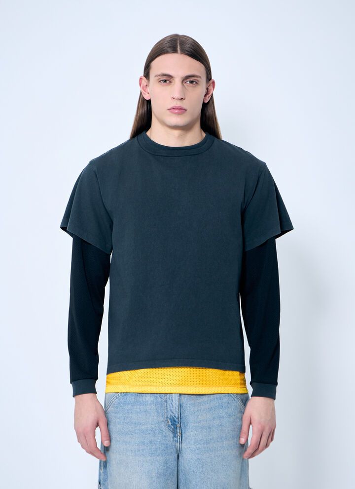 Gallery Dept. o1mle0326 Alexander Top Long Sleeve T-Shirt in Black Size US S / EU 44-46 / 1 - 1 Thumbnail