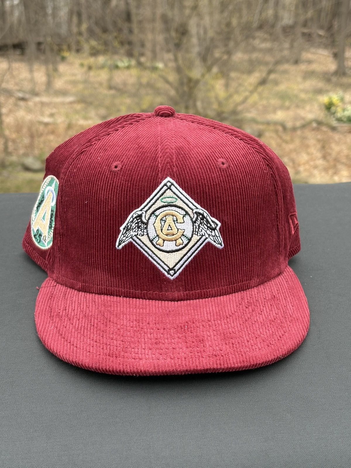 Hat Club Hat Club Corduroy LA Angels 25th Anniversary Patch 7 5/8 Size ONE SIZE - 1 Thumbnail