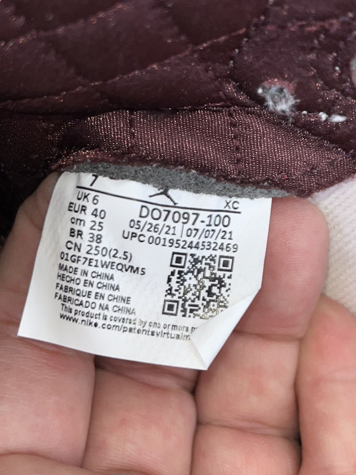 Jordan Brand Jordan x A Ma Maniere Size US 7 / EU 40 - 8 Thumbnail