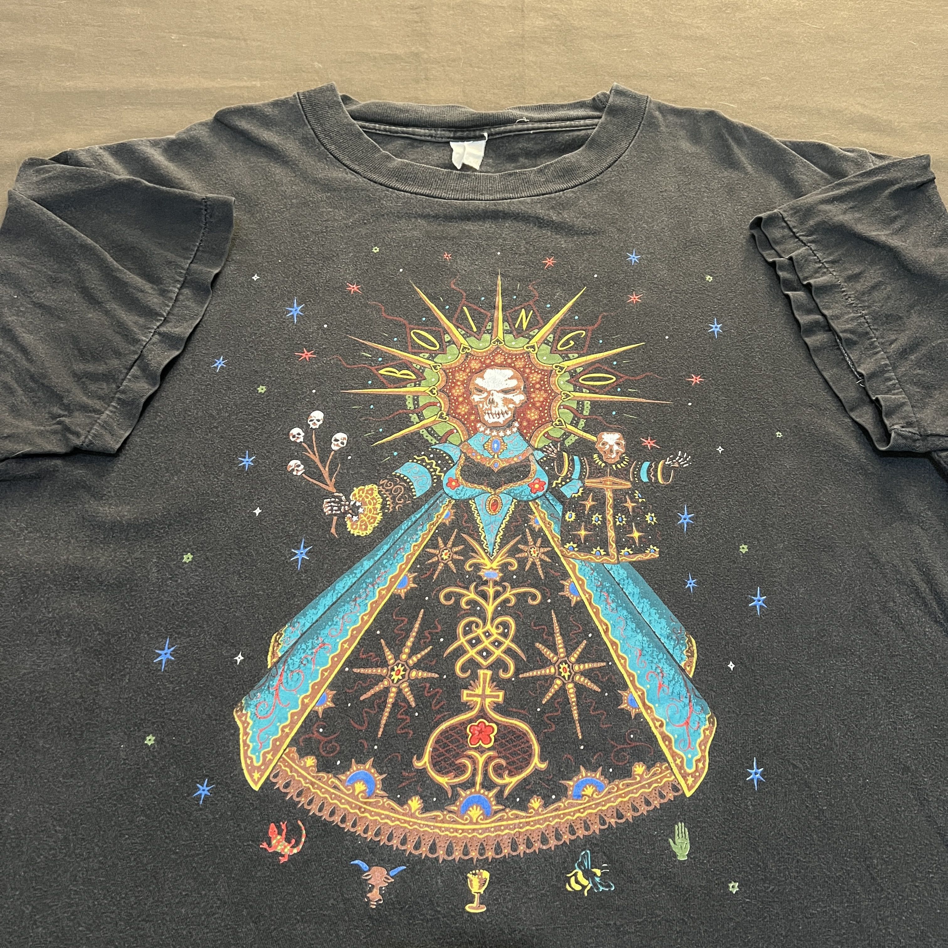 Band Tees × Seditionaries × Vintage Vintage 1990 Oingo Boingo Dia De Los Muertos Tee Faded XL Size US XL / EU 56 / 4 - 2 Thumbnail