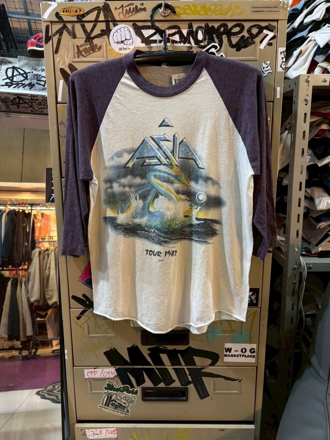 Band Tees Vintage ASIA 1982’s tee Size US L / EU 52-54 / 3 - 1 Thumbnail