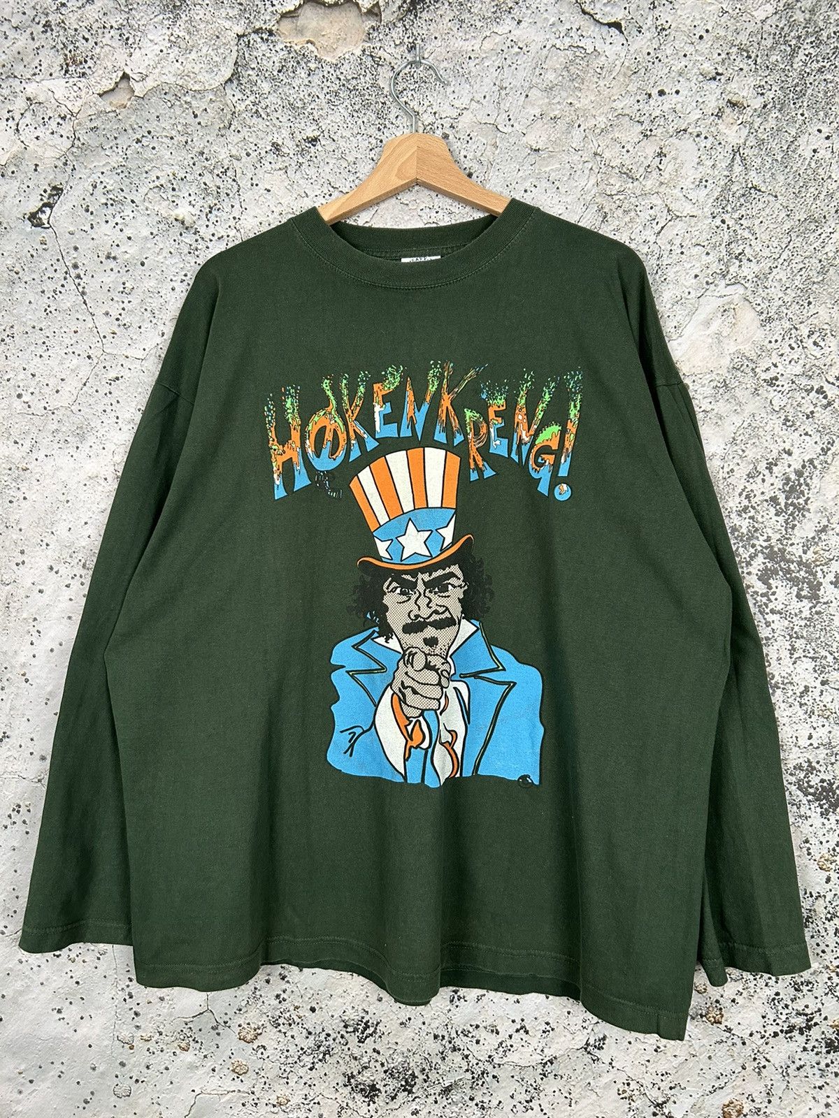 Band Tees Vintage Hokenkreng Rock Band Tee Alternative Graphic Tee Size US XL / EU 56 / 4 - 1 Thumbnail