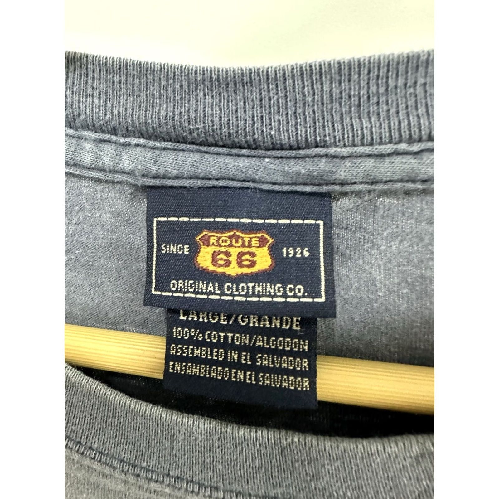 Route 66 Route 66 VTG Gradient Sun Faded Worn WIP Work Pocket LS T-Shirt Oversized L Navy Mens Size US L / EU 52-54 / 3 - 3 Thumbnail