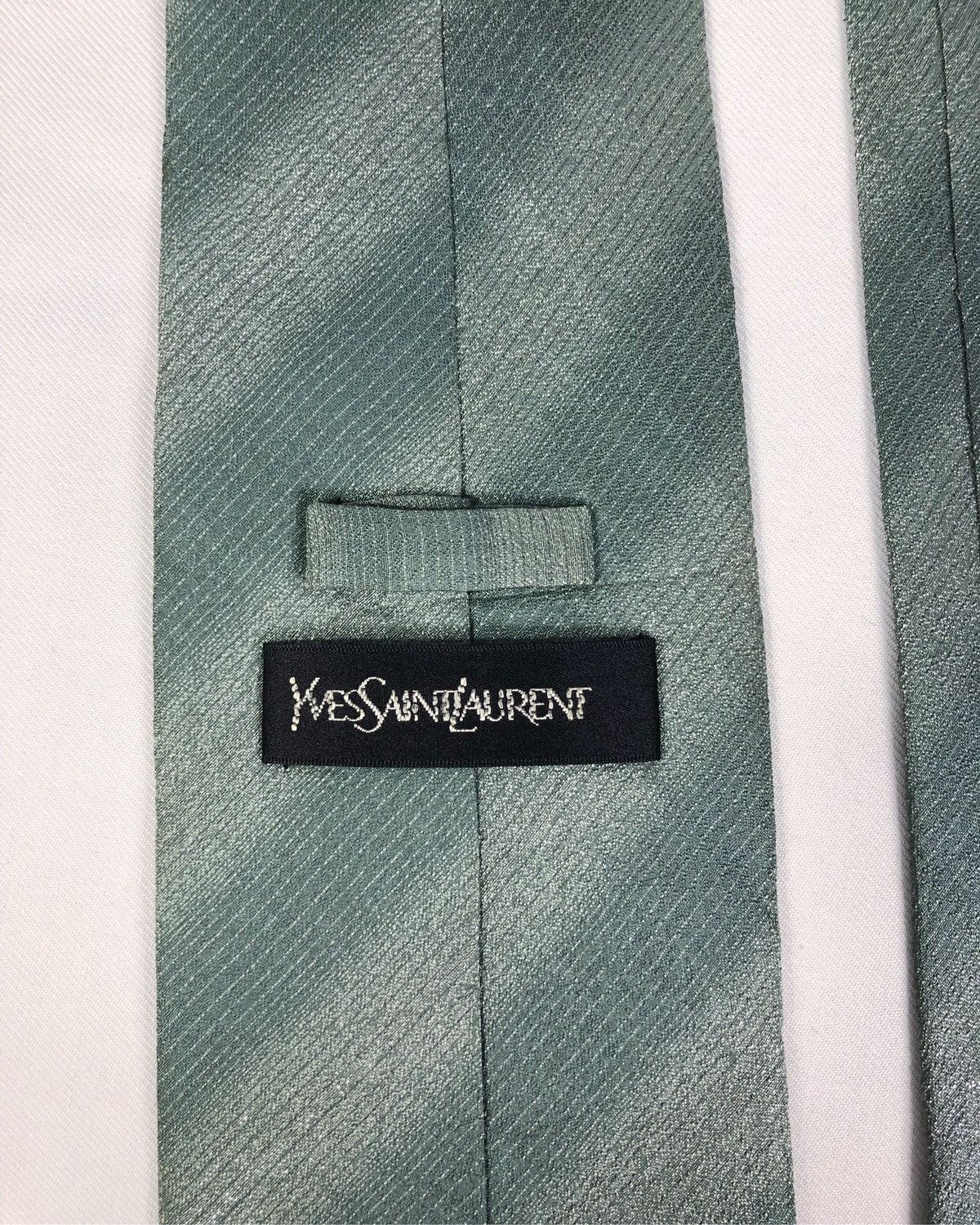 Yves Saint Laurent Rare Vintage Yves Saint Laurent YSL Silk Tie Size ONE SIZE - 7 Thumbnail