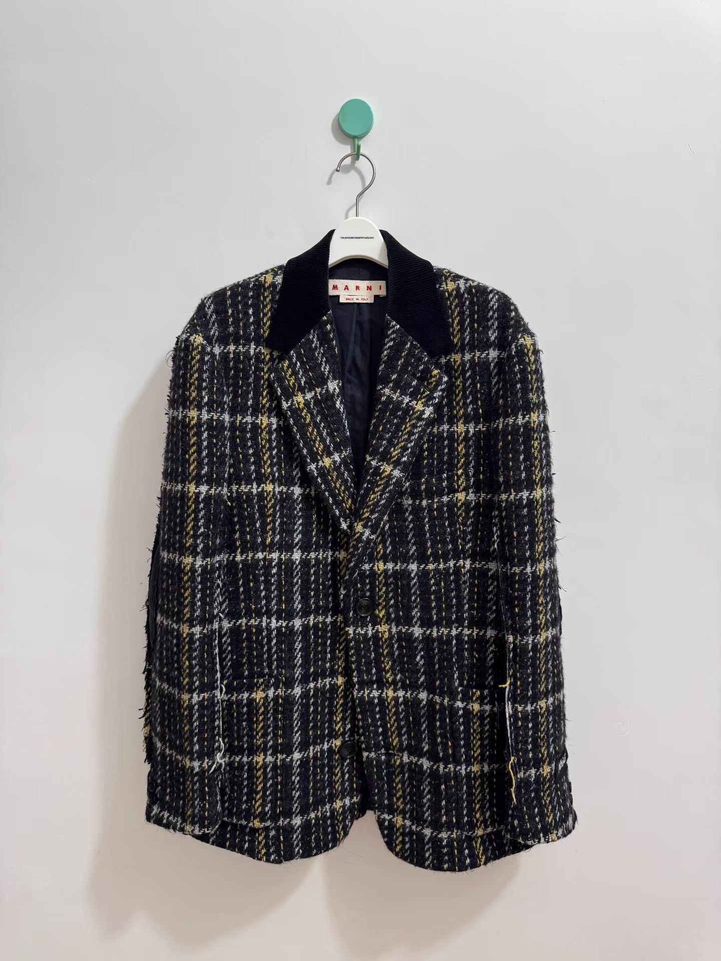 MARNI tweed blazer in chic style