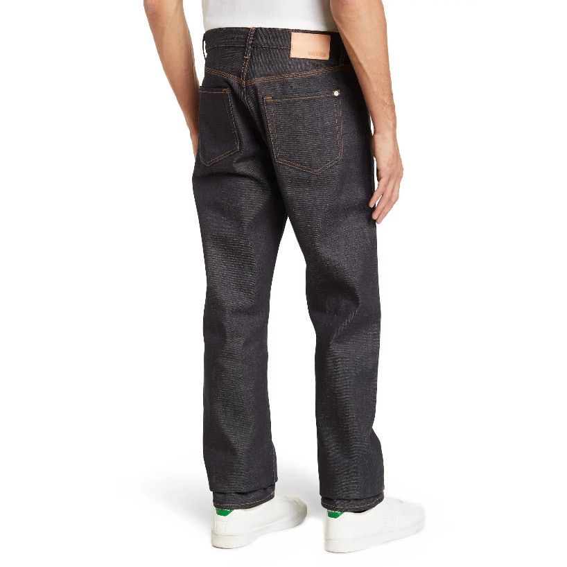 Baldwin Baldwin Reed Classic Straight Leg Jeans Dark Wash Selvage Size US 29 - 10 Thumbnail