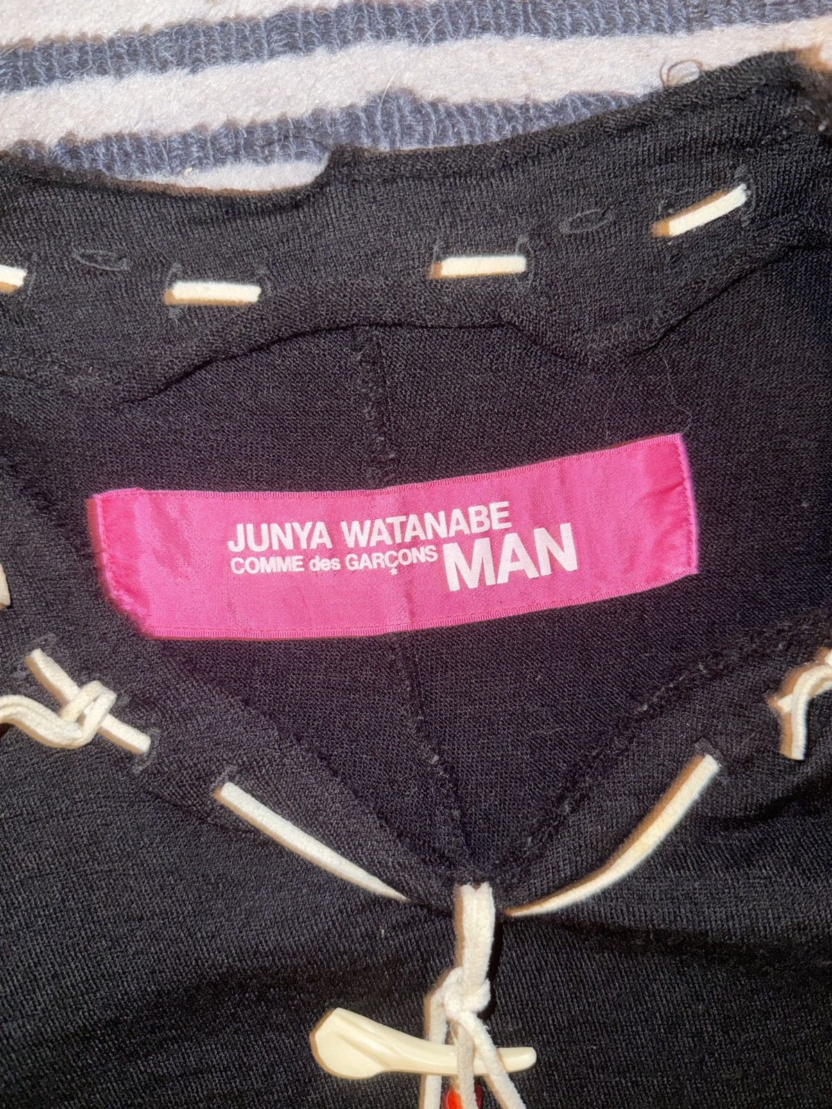 Junya Watanabe 03 pink tribal necklace wool tank Size S / US 4 / IT 40 - 6 Thumbnail
