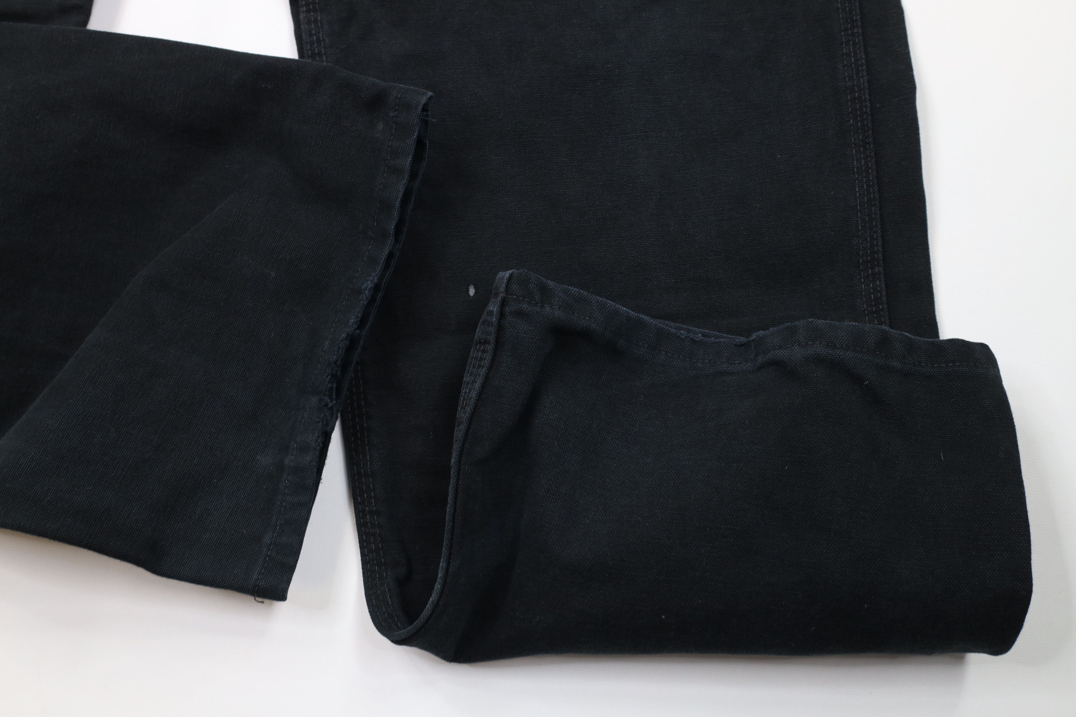 Carhartt Vintage Y2K Carhartt Canvas Wide Leg Dungaree Pants Black Size US 40 / EU 56 - 9 Thumbnail