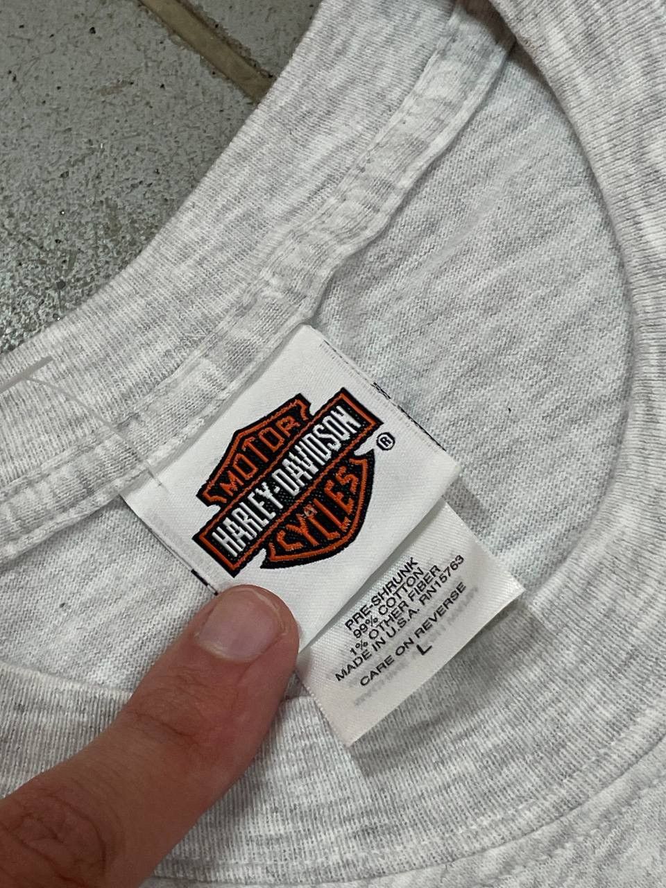 Vintage 2001 Vintage Harley Davidson Tee Manassas, Virginia Size US L / EU 52-54 / 3 - 6 Thumbnail