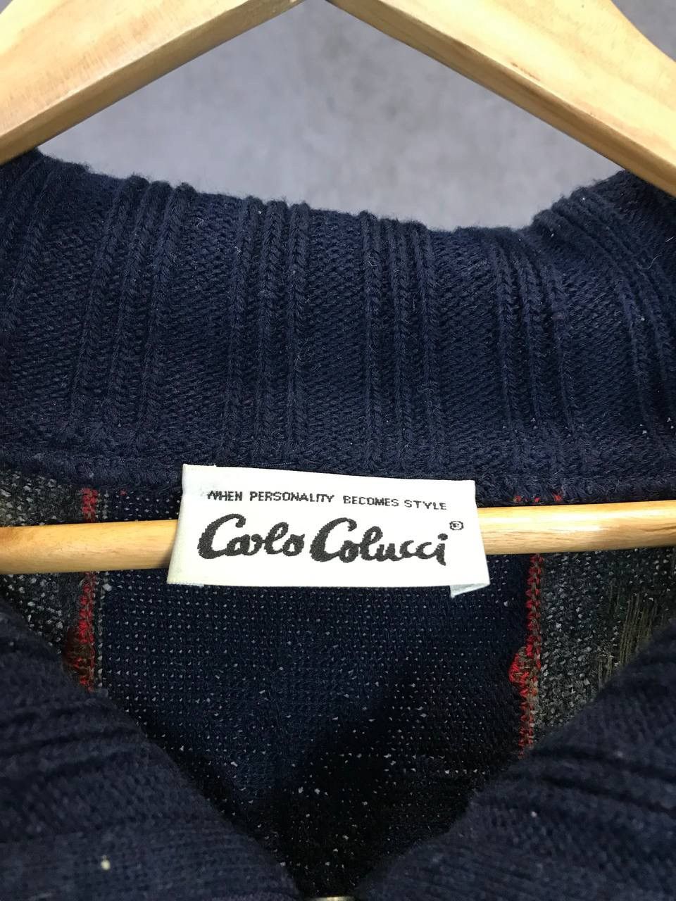 Carlo Colucci Carlo Colucci vintage designer sweater Size US XL / EU 56 / 4 - 5 Thumbnail