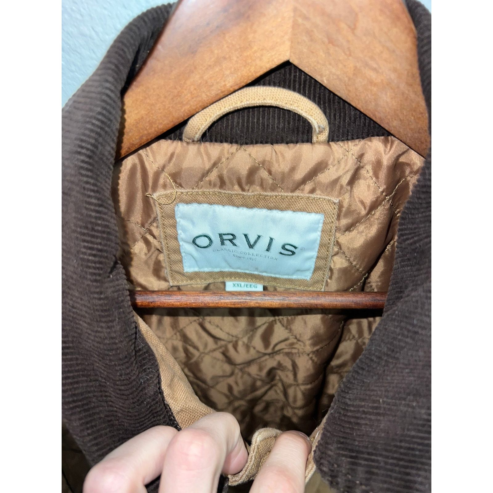 Vintage Orvis Chore Jacket Coat Classic Collection Barn Button Up 2X Size US XXL / EU 58 / 5 - 9 Thumbnail