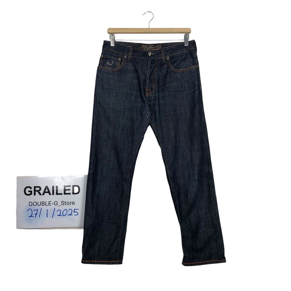 📌Rich Blue Vintage Denim Jeans Jacob Cohen Issey Miyake