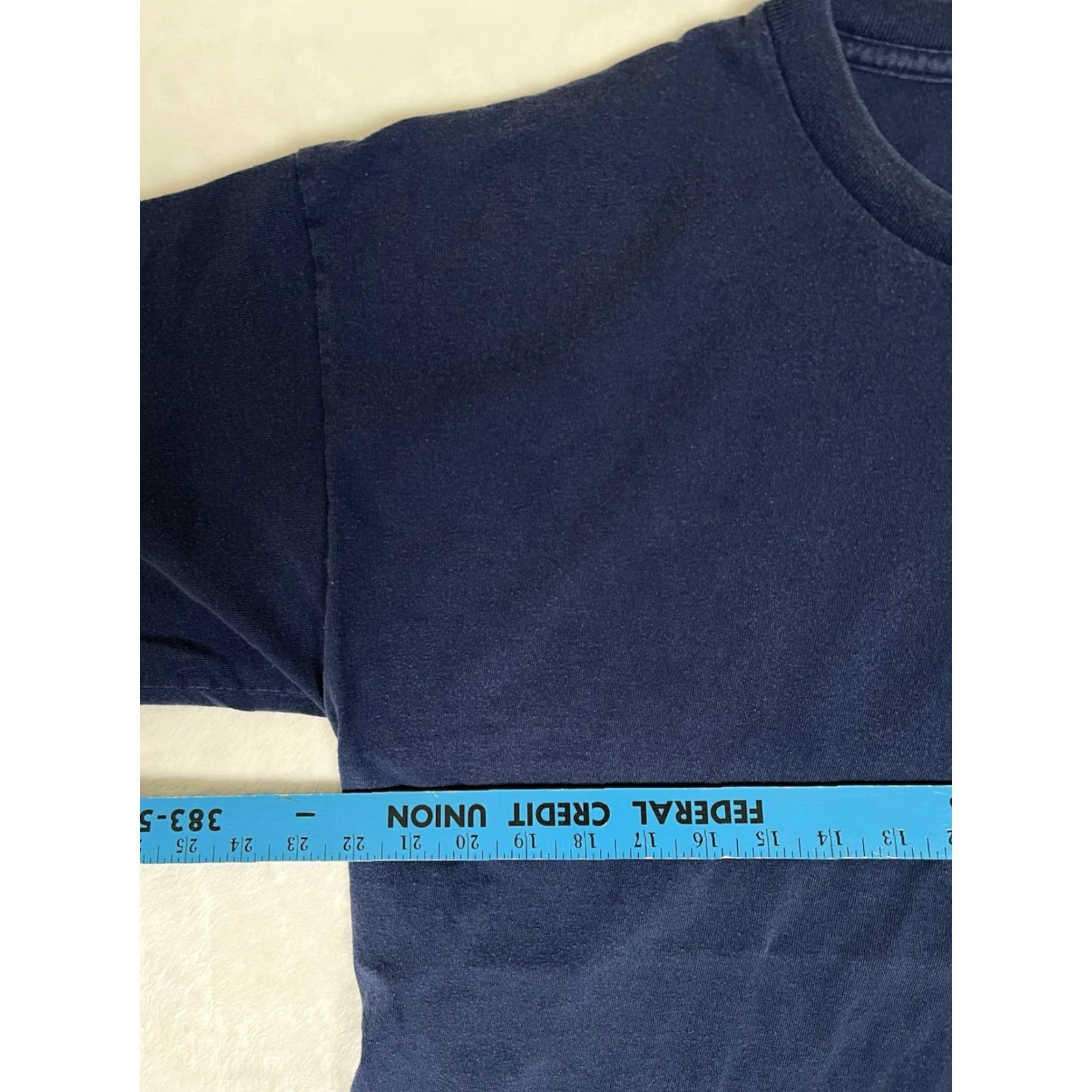 Adidas VINTAGE adidas T-Shirt Crest Logo USA Made 90s Size Large Blue Shirt Men Size US L / EU 52-54 / 3 - 5 Thumbnail