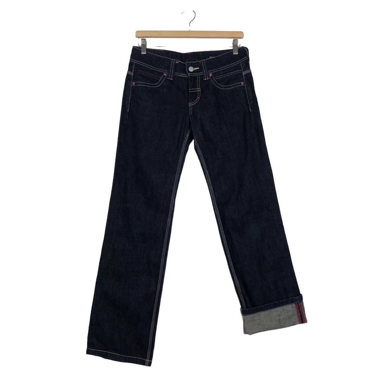 Japanese Brand 🔥Straight Cut Denim Jeans Beams Boy Japan Size US 30 / EU 46 - 9 Thumbnail