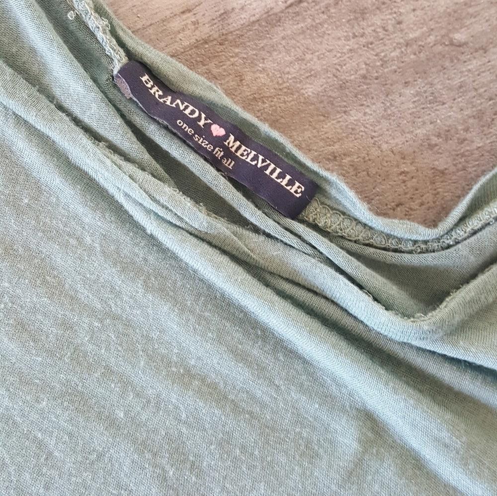 Designer Seafoam Green Melville Short Sleeve Size ONE SIZE - 4 Thumbnail