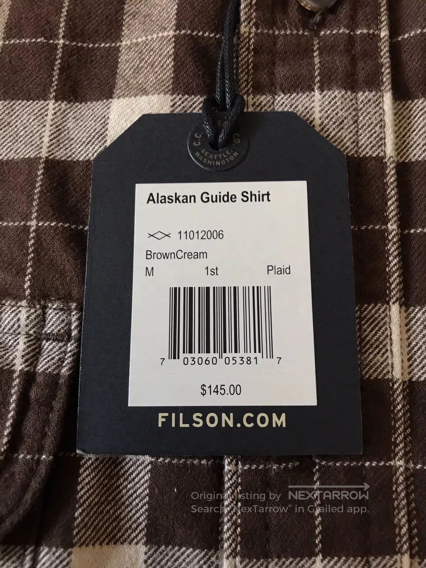Filson Filson 11012006 Heavy Flannel Work Shirt. Size US M / EU 48-50 / 2 - 8 Thumbnail