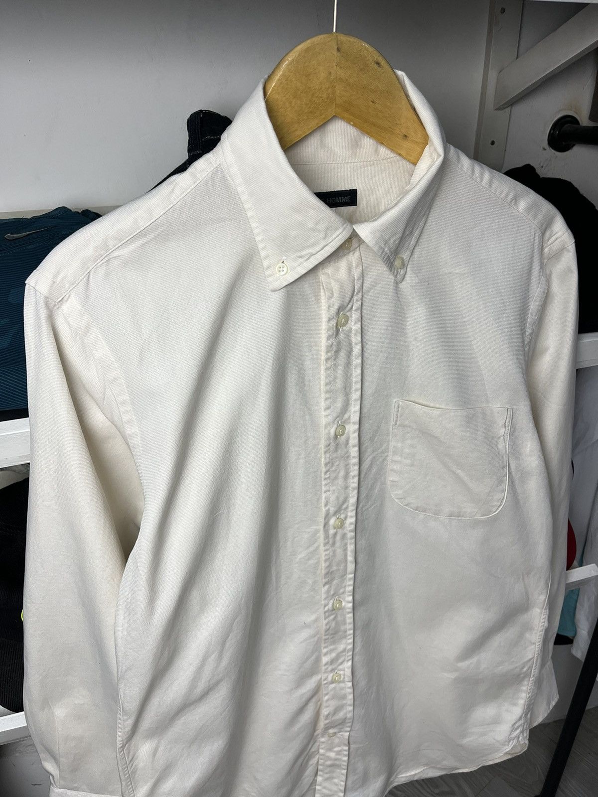 Issey Miyake Vintage Tete Homme Button up Shirt Size US L / EU 52-54 / 3 - 5 Thumbnail