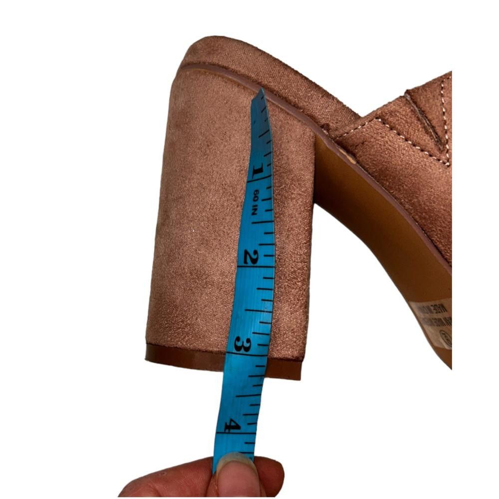 Lulus Lulus l Mauve Suede Peep-Toe Mules Size 9 Size US 9 / IT 39 - 7 Thumbnail