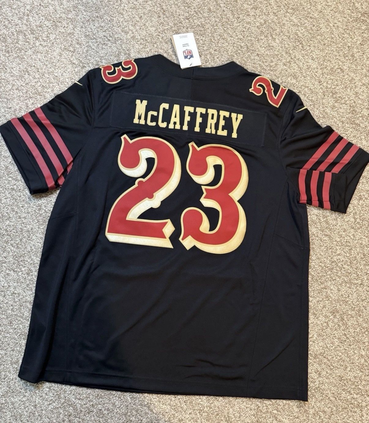 Nike Christian McCaffrey 49ers Rivalries Limited Jersey New XL Size US XL / EU 56 / 4 - 2 Thumbnail