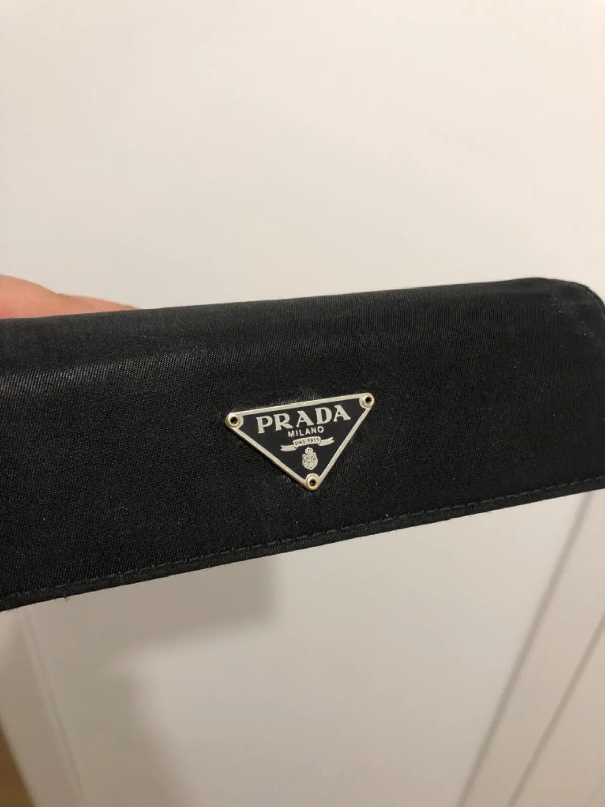 Prada PRADA Milano Unisex Nylon/Leather Wallet Made In Italy Size ONE SIZE - 2 Thumbnail