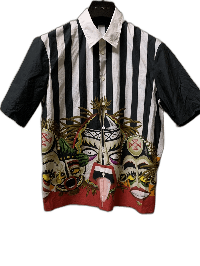 Dsquared2 Dsquared2 Men's Graphic Short Sleeve Shirt Size US S / EU 44-46 / 1 - 1 Thumbnail
