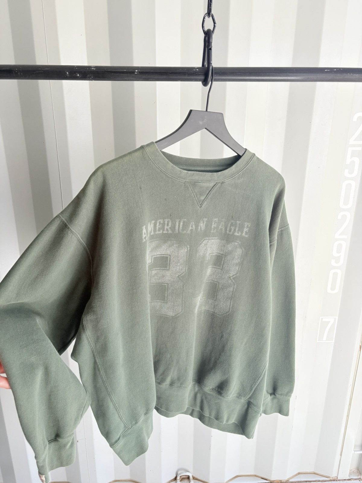 Abercrombie & Fitch Phys Ed Dep Thrashed Sun Faded Sweatshirt Size US XXL / EU 58 / 5 - 3 Thumbnail