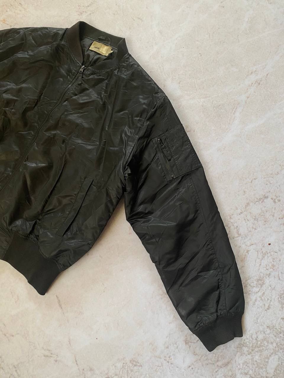 Vintage Vintage Nylon MA-1 Bomber Jacket Alpha Industries Style Size US XL / EU 56 / 4 - 4 Thumbnail