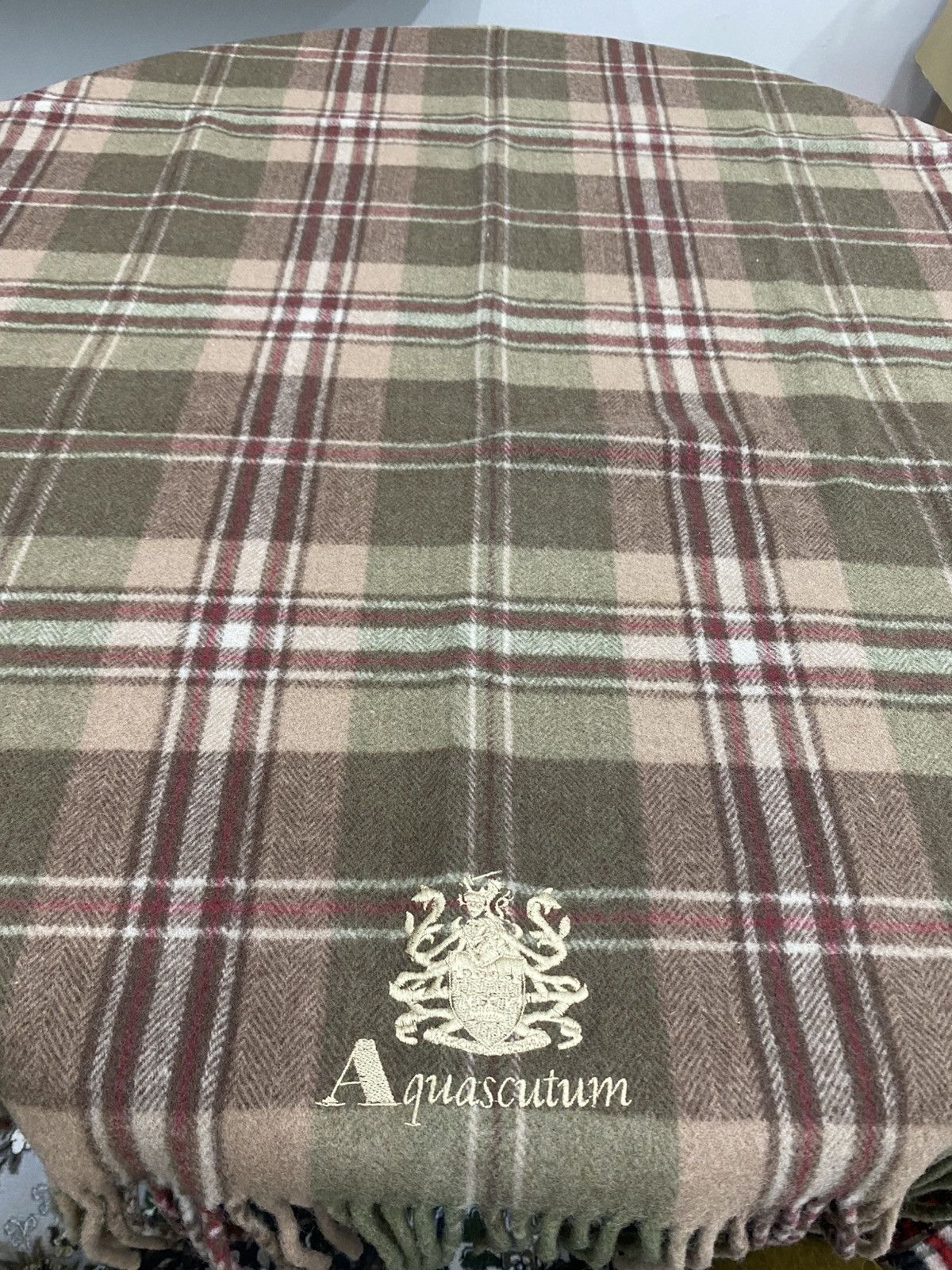 Aquascutum Aquascutum scarf of London Scarf Muffler (code:C Size ONE SIZE - 3 Thumbnail