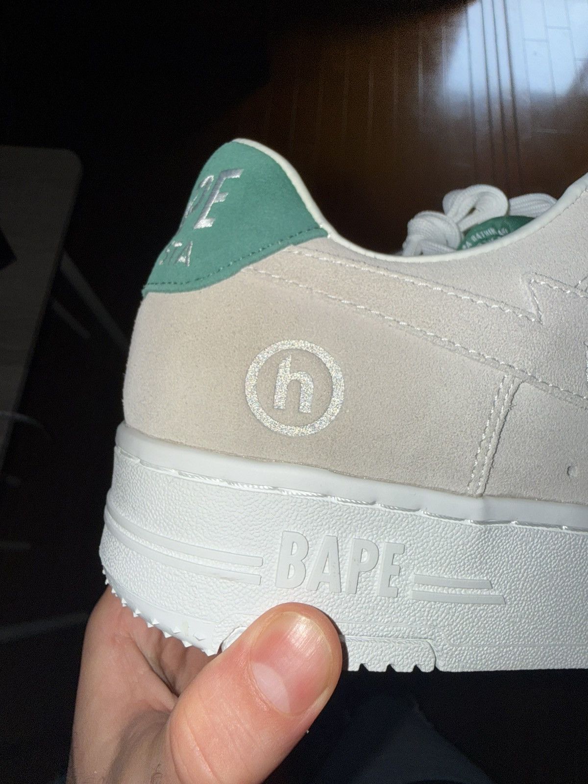 Bape Hidden X HIDDEN NY Nubuck Suede Bapesta Size US 10 / EU 43 - 20 Thumbnail