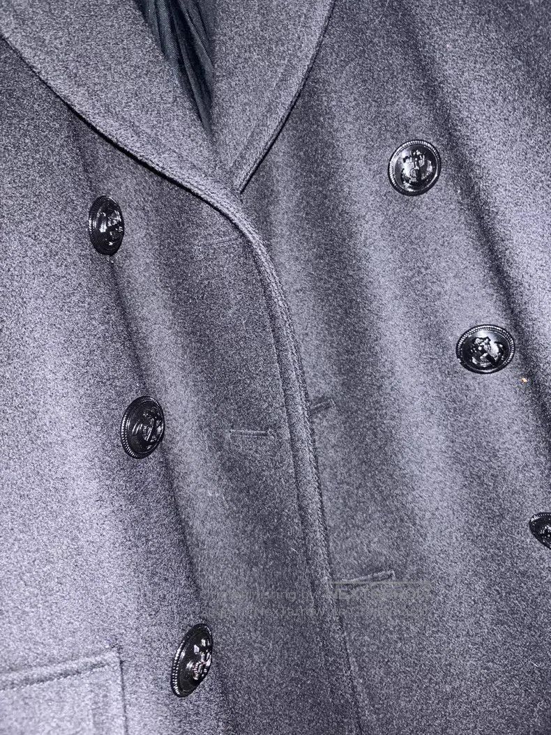 Saint Laurent Paris Saint Laurent Paris Navy button double-breasted coat Size US S / EU 44-46 / 1 - 5 Thumbnail