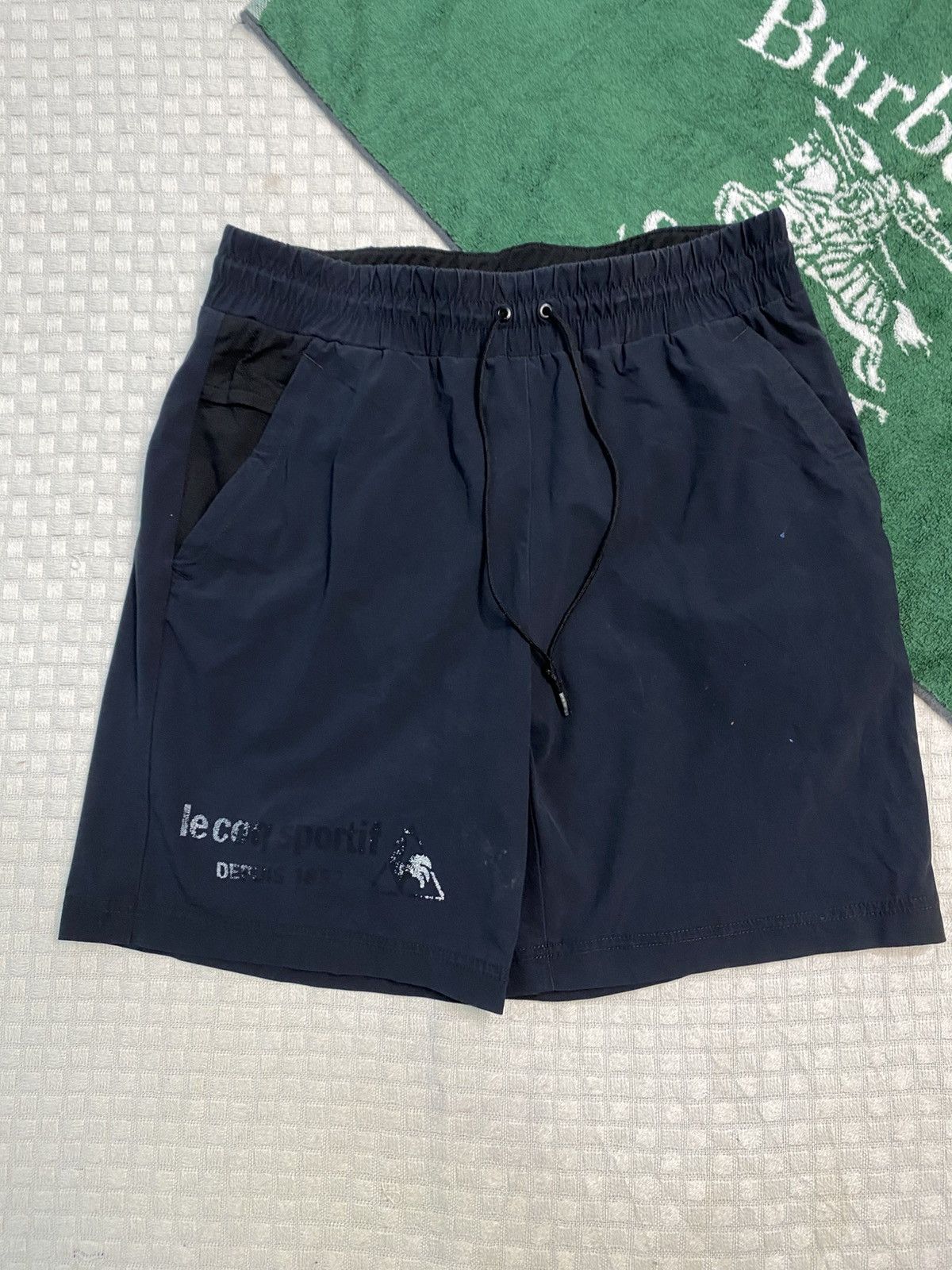 Le Coq Sportif VINTAGE le coq sportif 90S short TRACK PANTS Y2K Size US 32 / EU 48 - 1 Thumbnail