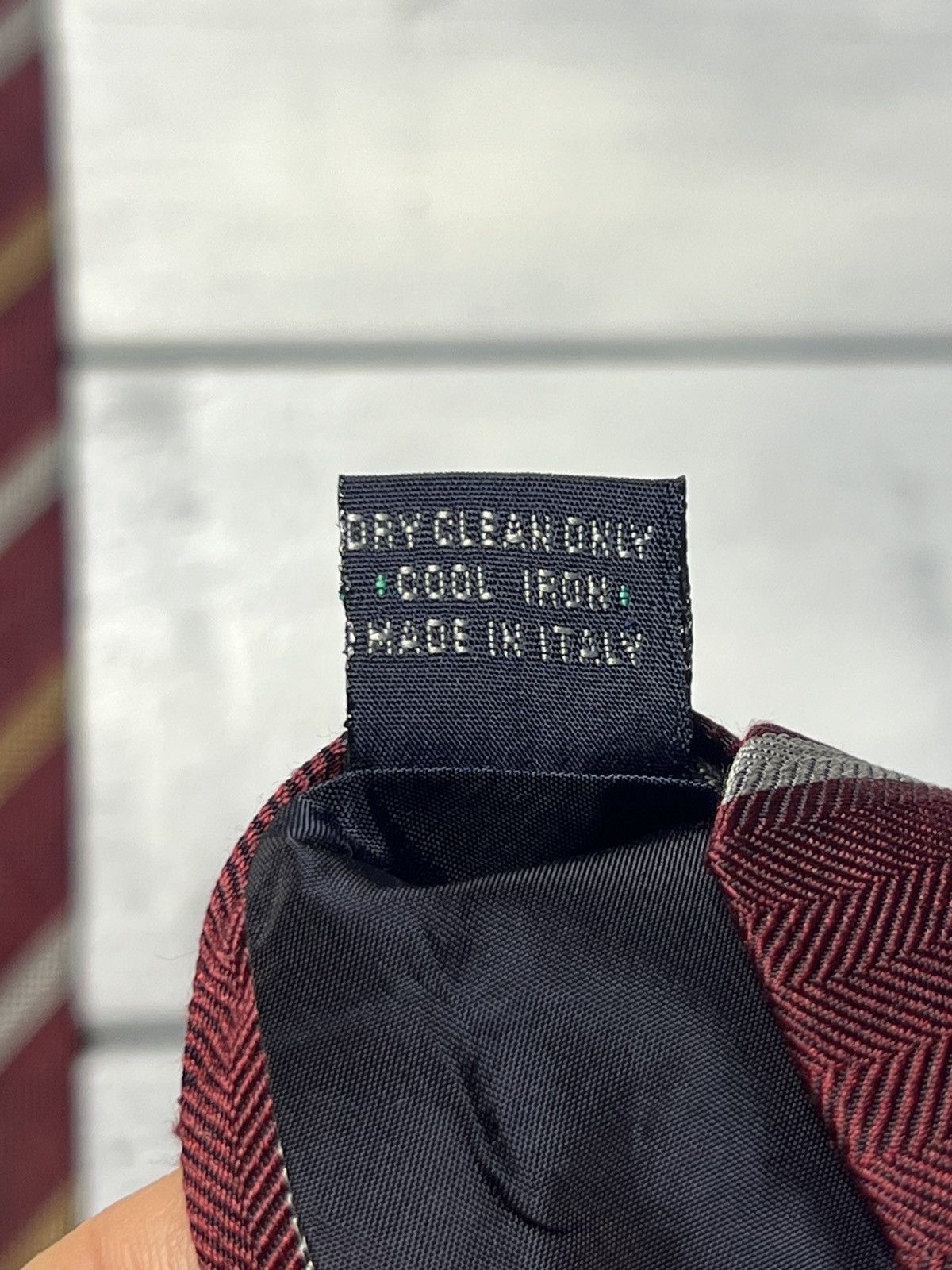 Burberry Rare Luxury Tie Burberry Vintage Size ONE SIZE - 7 Thumbnail