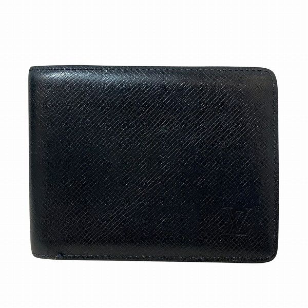 Louis Vuitton Louis Vuitton Portefeuille Compact Taiga Wallet Leather Short Wallet M32642