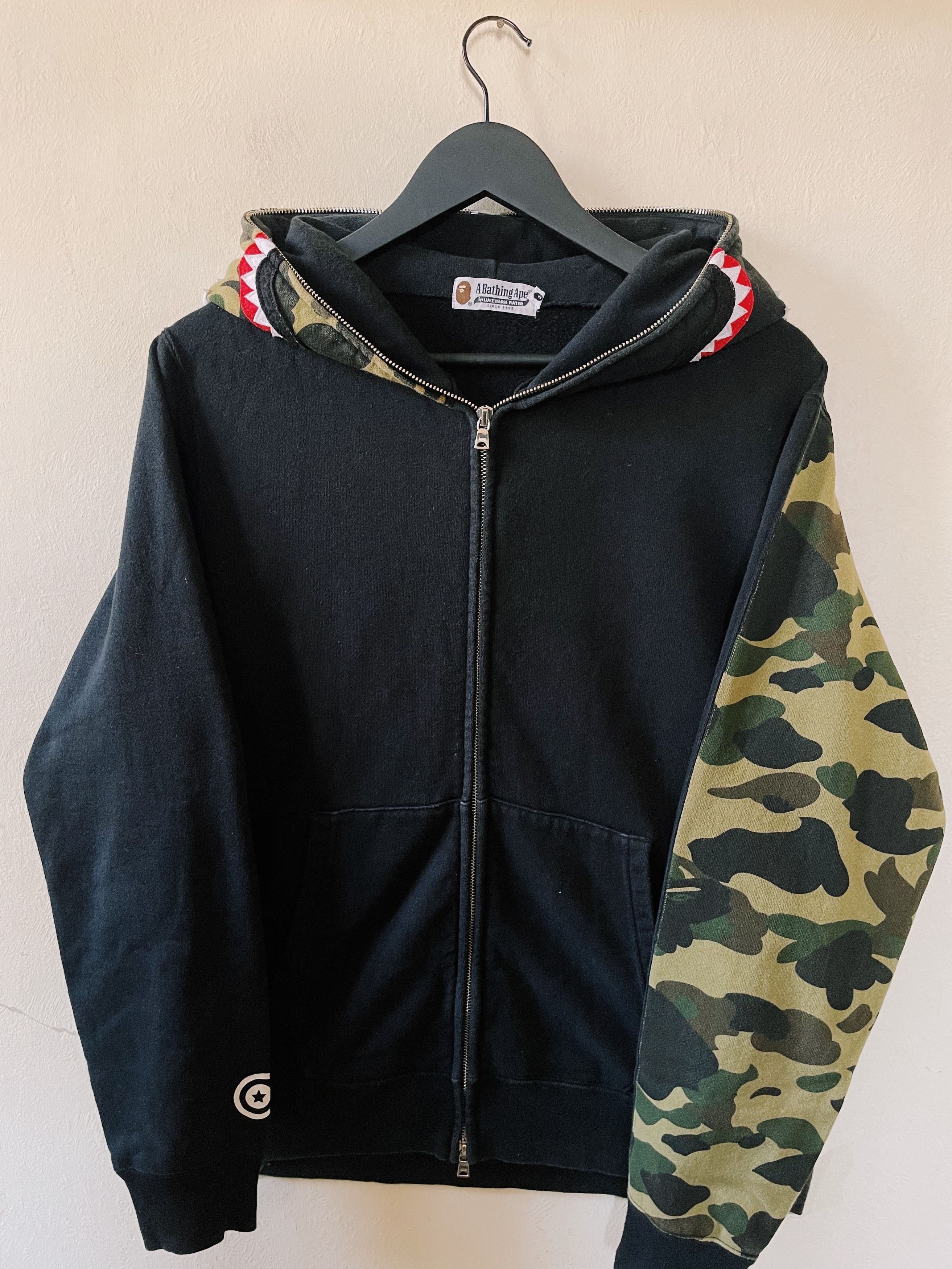 Bape × Nigo Vintage Y2K Bape A Bathing Ape Check Plaid Fullzip