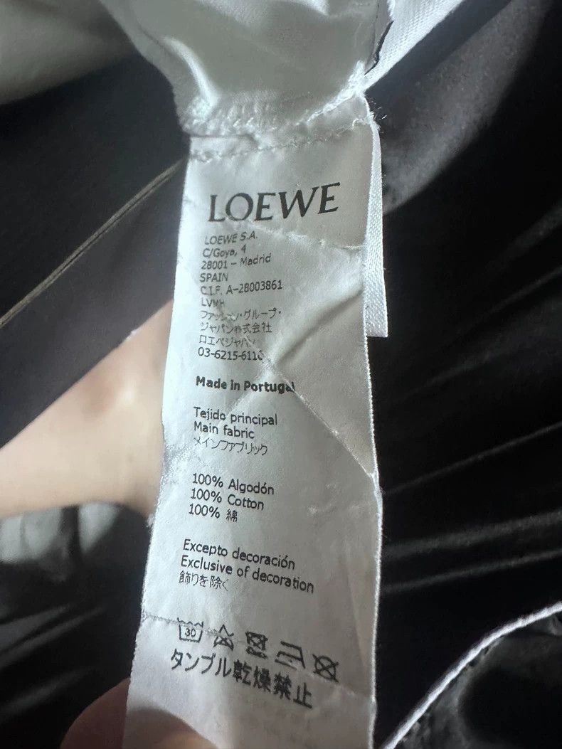 Loewe LOEWE White portrait print short sleeves Size M / US 6-8 / IT 42-44 - 4 Thumbnail