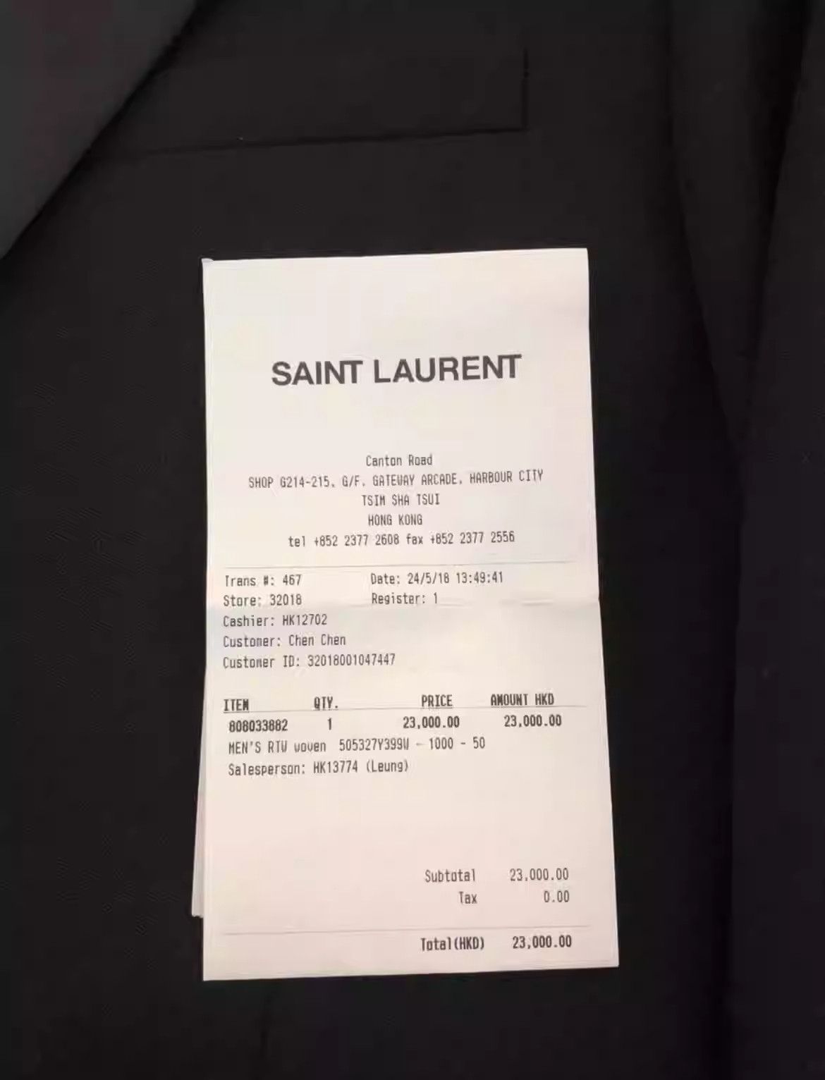 Saint Laurent Paris Saint Laurent suit Size US M / EU 48-50 / 2 - 4 Thumbnail