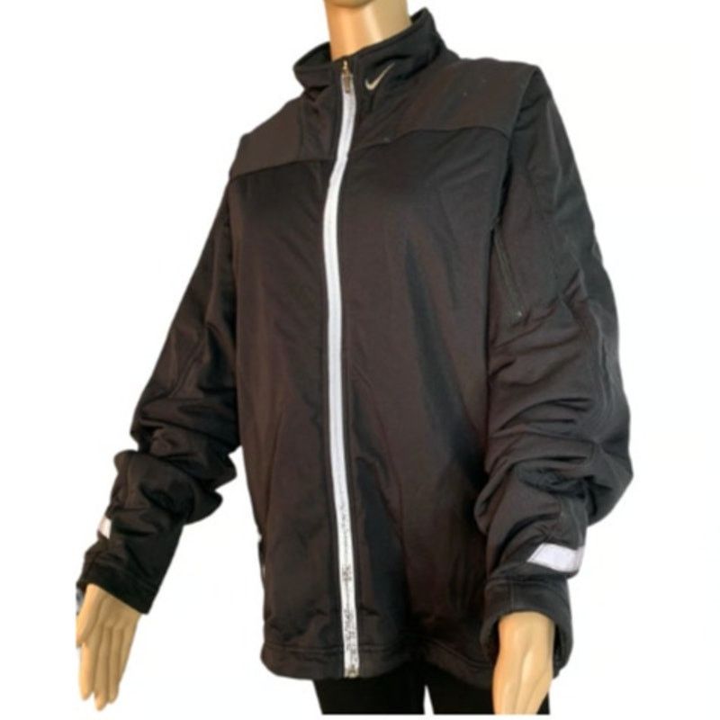 Nike Nike Men's Size Large Clima-Fit Jacket Full Zip Fleece Lined Size US L / EU 52-54 / 3 - 3 Thumbnail